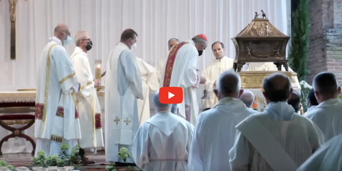video messa per madre clelia